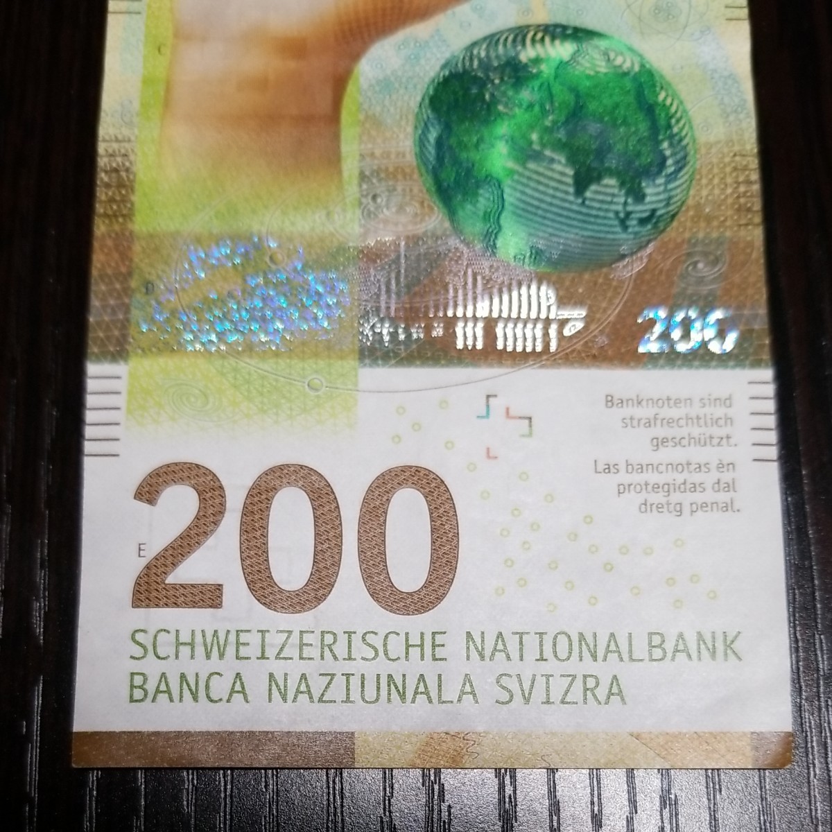 スイス 200フラン 1枚 紙幣 スイス フラン 札 チケット 金券 スイス 200フラン 1枚 紙幣 スイス フラン 札 チケット 金券