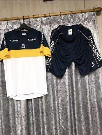 ルースイソンブラ luzesombra プラシャツ 上下セット M 新品 サッカー