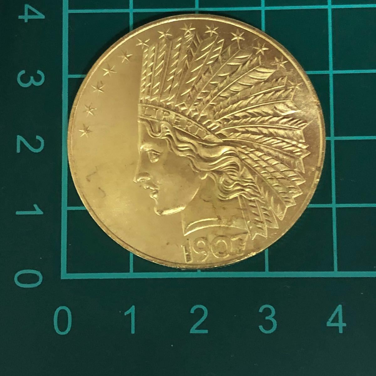イーグル金貨 アメリカ 10ドル 古銭 硬貨 金貨アンティークコイン 時代物 激レア 極美品