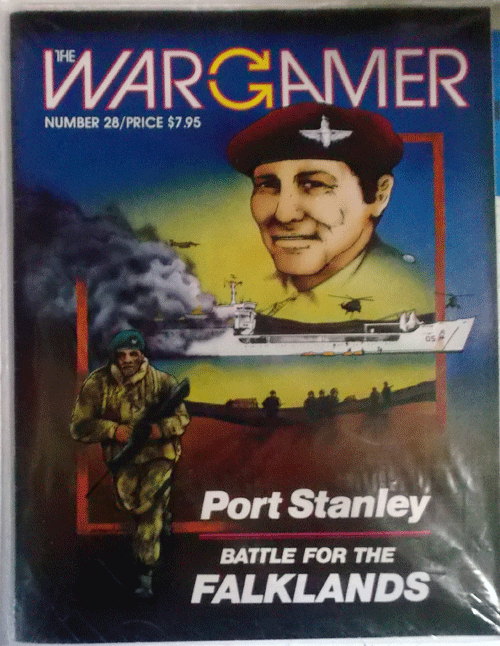 3W/THE WARGAMER NO.28/PORT STANLEY/駒未切断/日本語訳無し_画像1