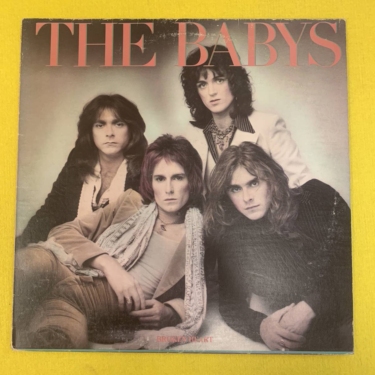 【THE BABYS/ザ・ベイビーズ】Broken Heart★アルバム LP レコード_画像1