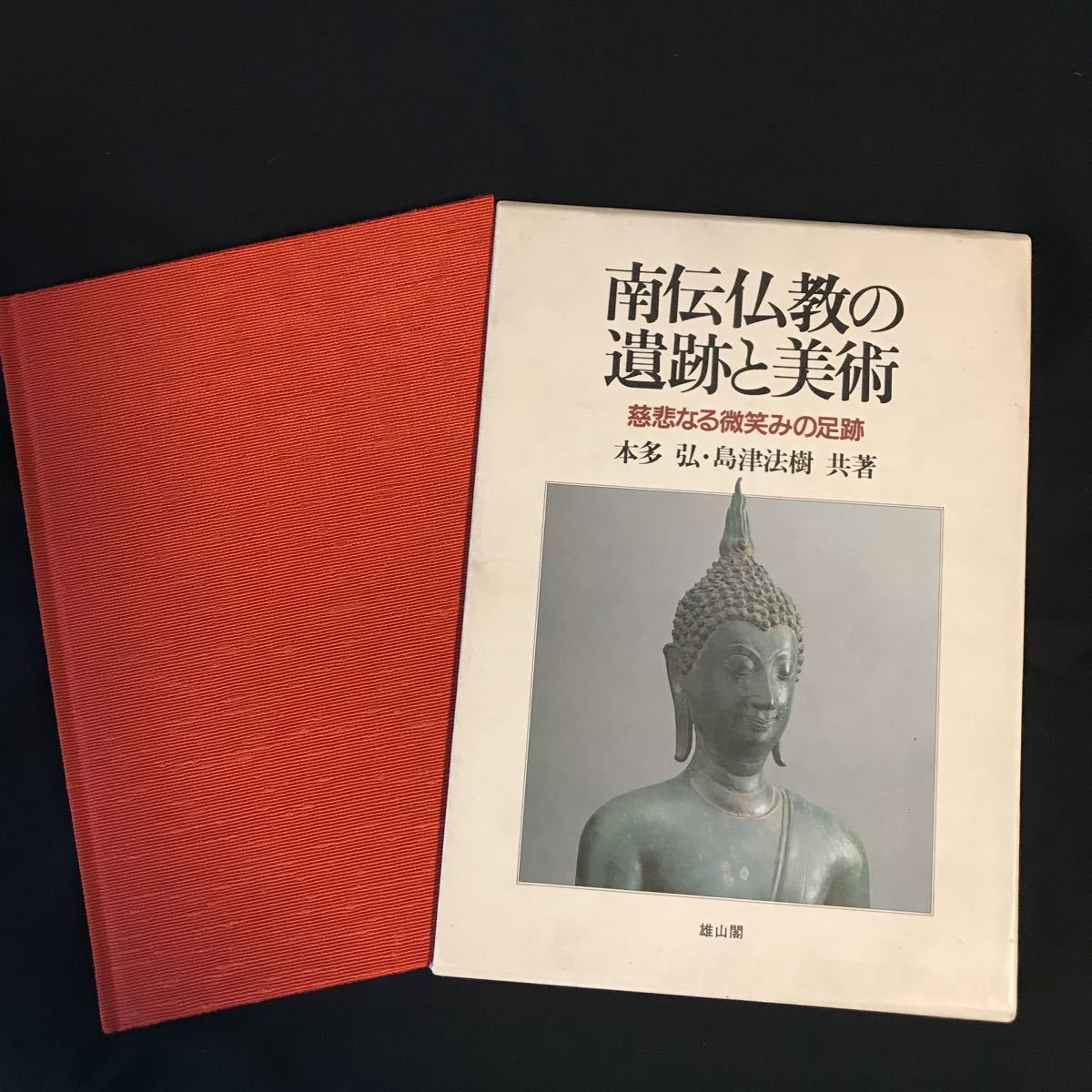 極美本「南伝仏教の遺跡と美術」本多弘、島津法樹著 箱入り