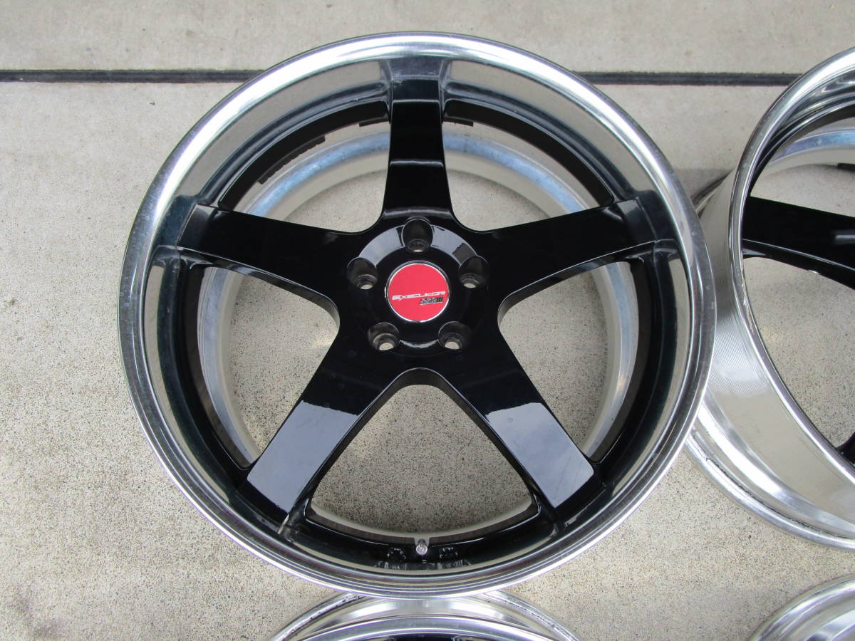 SSR エグゼキューターEX01 20インチ9J+30 NR2本 SL2本 114.3/5H ハブ