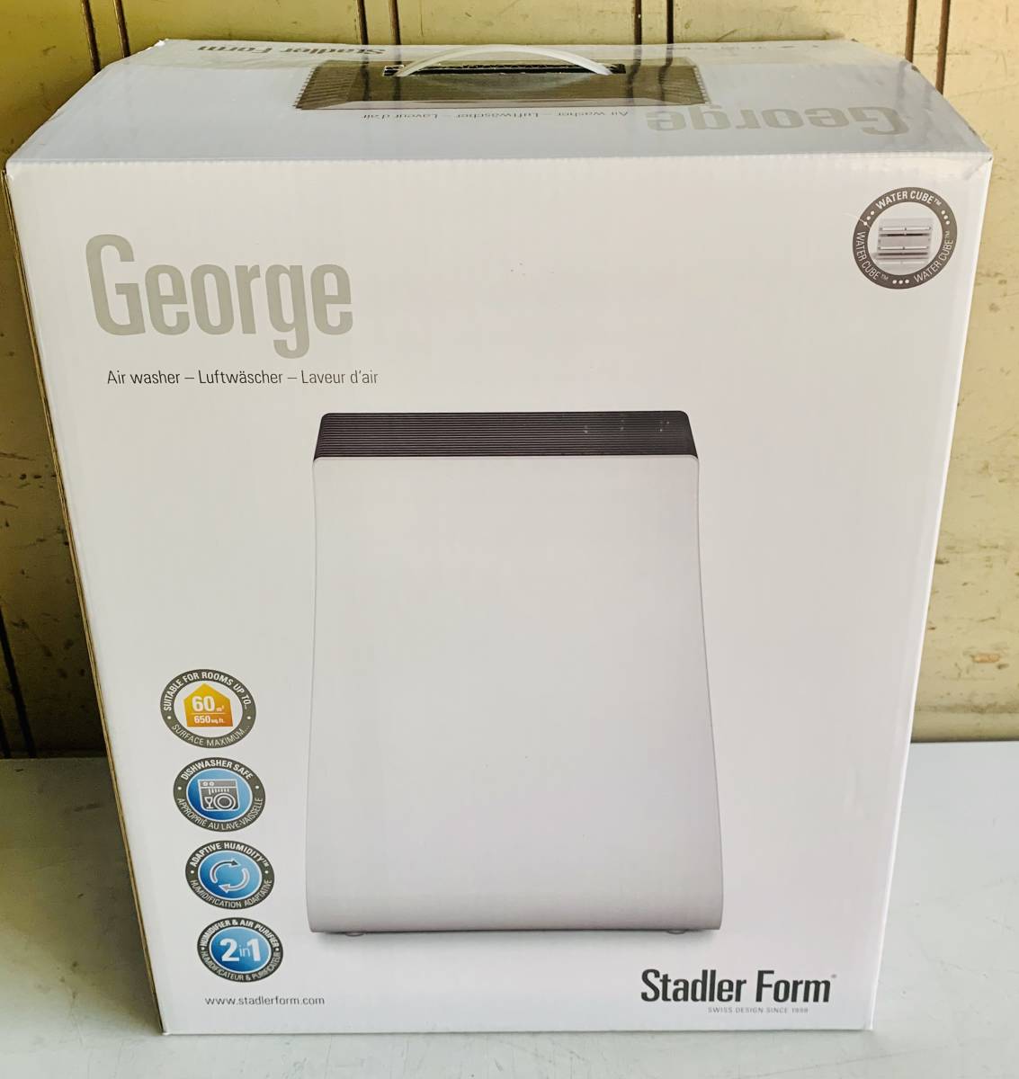 新品未開封 Stadler Form George 加湿空気洗浄機 エアウォッシャー