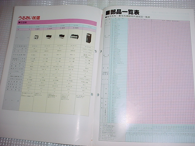  Showa era 56 year 8 month Toshiba electric heating vessel catalog 