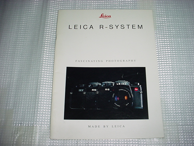 LEICA R-SYSTEM catalog 