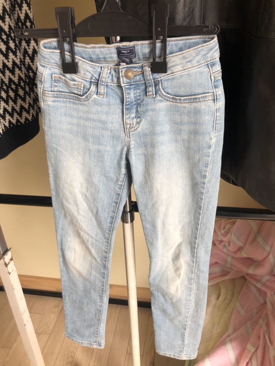 GapKids ギャップキッズ GAP ギャップ SUPER SKINNY FIT COUPE SUPER MOULANTE デニム ジーンズ  ジーパン サイズ 日本 130(ジーンズ)｜売買されたオークション情報、ヤフオク! の商品情報をアーカイブ公開