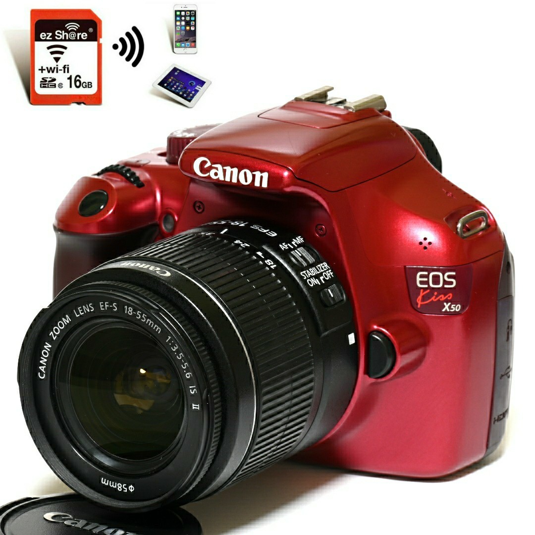 Paypayフリマ Canon Wi Fiでスマホへ ショット数 3008回 Kiss X50 Paypayフリマ Canon Wi Fiでスマホへ ショット数 3008回 Kiss X50