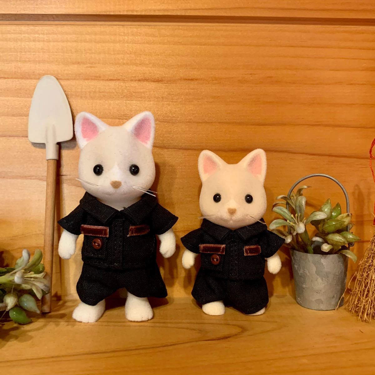 Paypayフリマ ハンドメイド シルバニアファミリー おとうさん おとこのこ 親子サイズ 作業着 Paypayフリマ ハンドメイド シルバニアファミリー おとうさん おとこのこ 親子サイズ 作業着