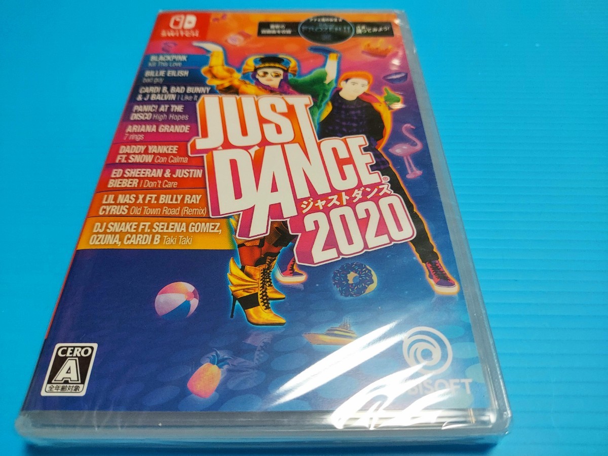 Nintendo Switch　ニンテンドースイッチソフト　ジャストダンス2020　JUST DANCE 2020　新品未開封