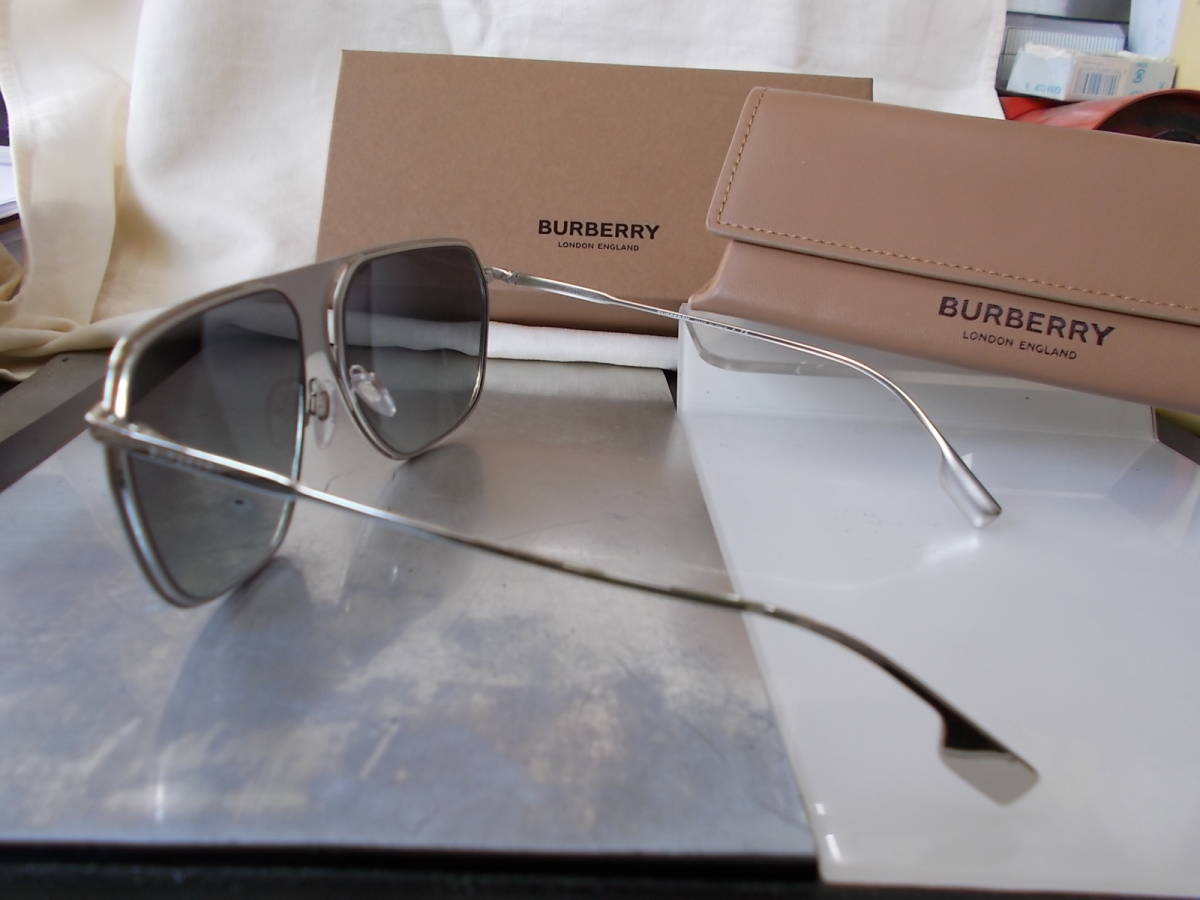 バーバリー BURBERRY サングラス B3120-1005/11 リカルド・ティッシ お洒落_画像4