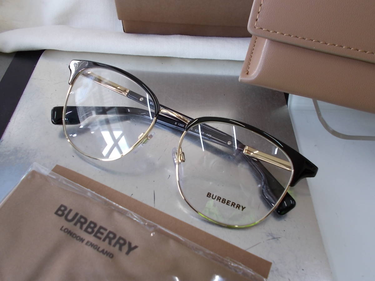 クリスマス特集2022 バーバリー BURBERRY 眼鏡フレーム B1355-1109