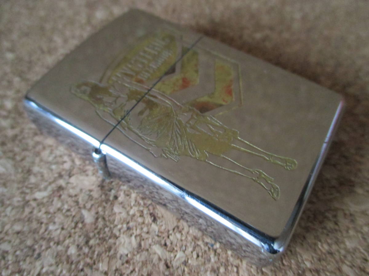 ZIPPO 『HYSTERIC GLAMOUR ヒステリック・グラマ－』1997年10月製造 デニム ミリタリー ワーク 北村信彦 オイルライター ジッポ 廃版激レア_画像1