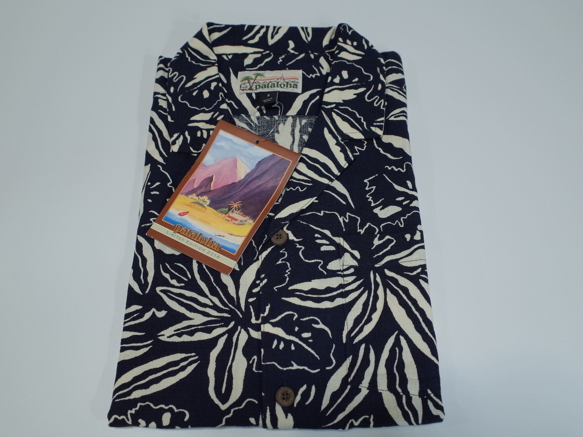 Patagonia pataloha パタロハシャツ アロハシャツ ３０周年記念 限定 パタゴニア LIMITED EDITION EXCLUSIVE 新品未使用 Navy size:S