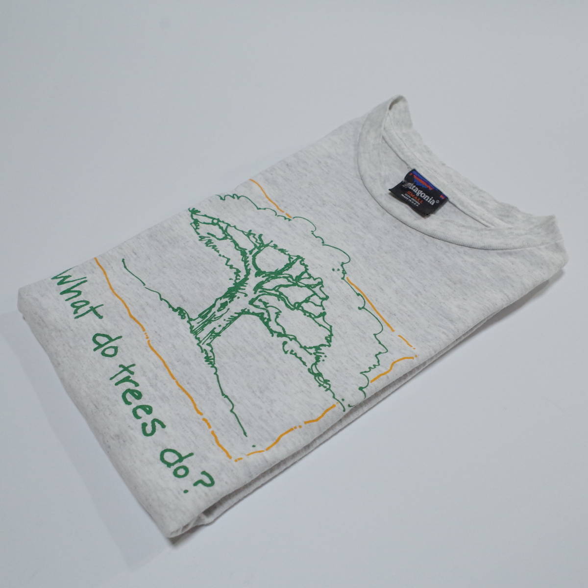 人気ブランドの新作 90S レア Tシャツ ? do trees do What ヘザー