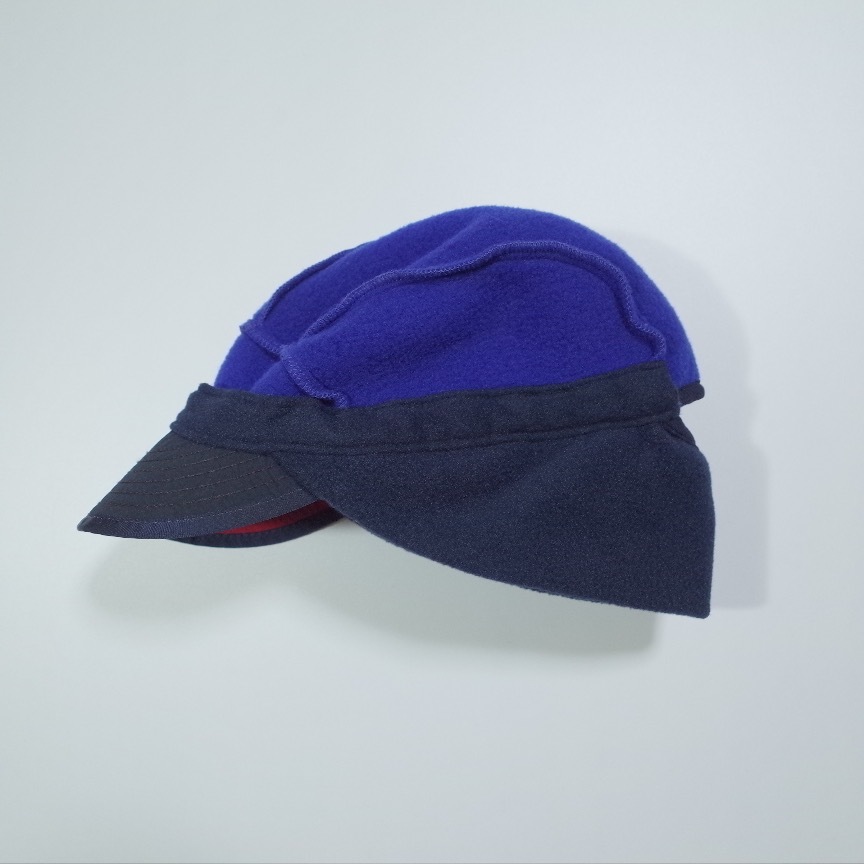 送料無料 patagonia パタゴニア シンチラ ダックビルキャップ duckbill vintage red/blue made in USA 米国製 size:L 美品