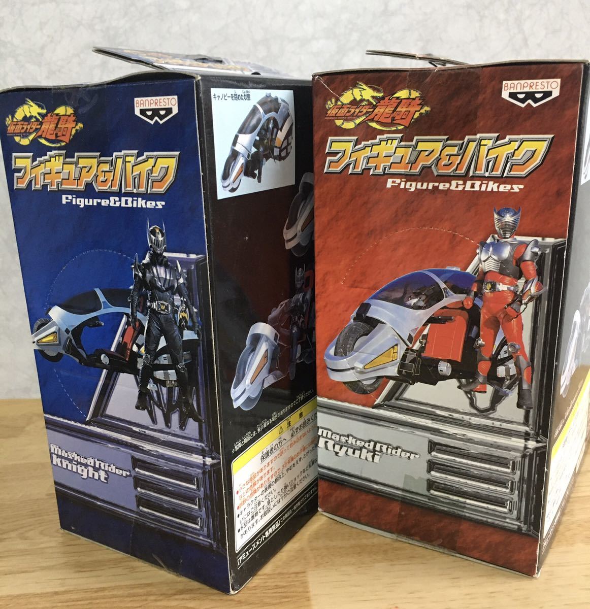 即決 新品未開封 か仮面ライダー龍騎 フィギュア&バイク 全2種セット 仮面ライダー龍騎 仮面ライダーナイト_画像4