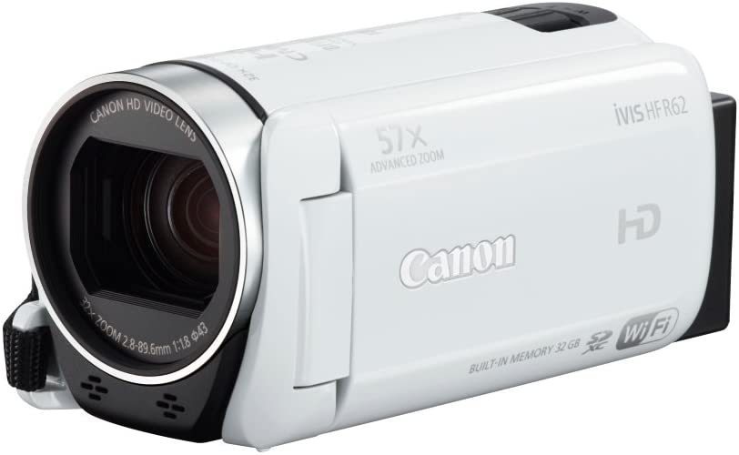 キャノン Canon デジタルビデオカメラ iVIS HF R62 ホワイト gruporio.net
