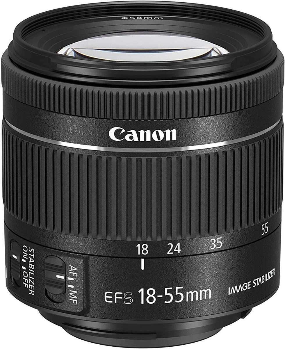 中古 キャノン Canon EF-S18-55mm F4.0-5.6IS STM 標準ズーム レンズ ...