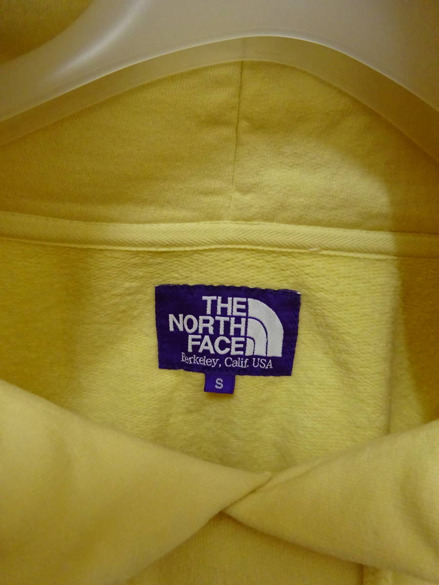 THE NORTH FACE PURPLE LABEL 10oz Mountain Sweat Parka 黄色 メンズ S ノースフェイス パープルレーベル マウンテンスウェットパーカー_画像5