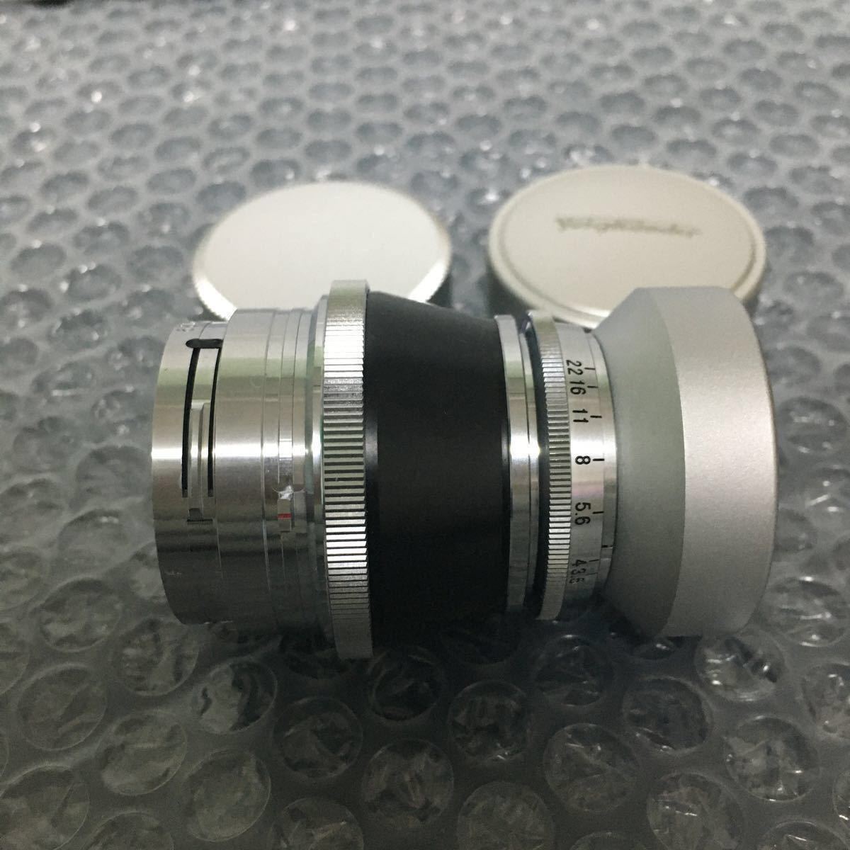 コシナ Voigtlander S Heliar 50mm F3.5 /Nikon S mount ※最後の写真は