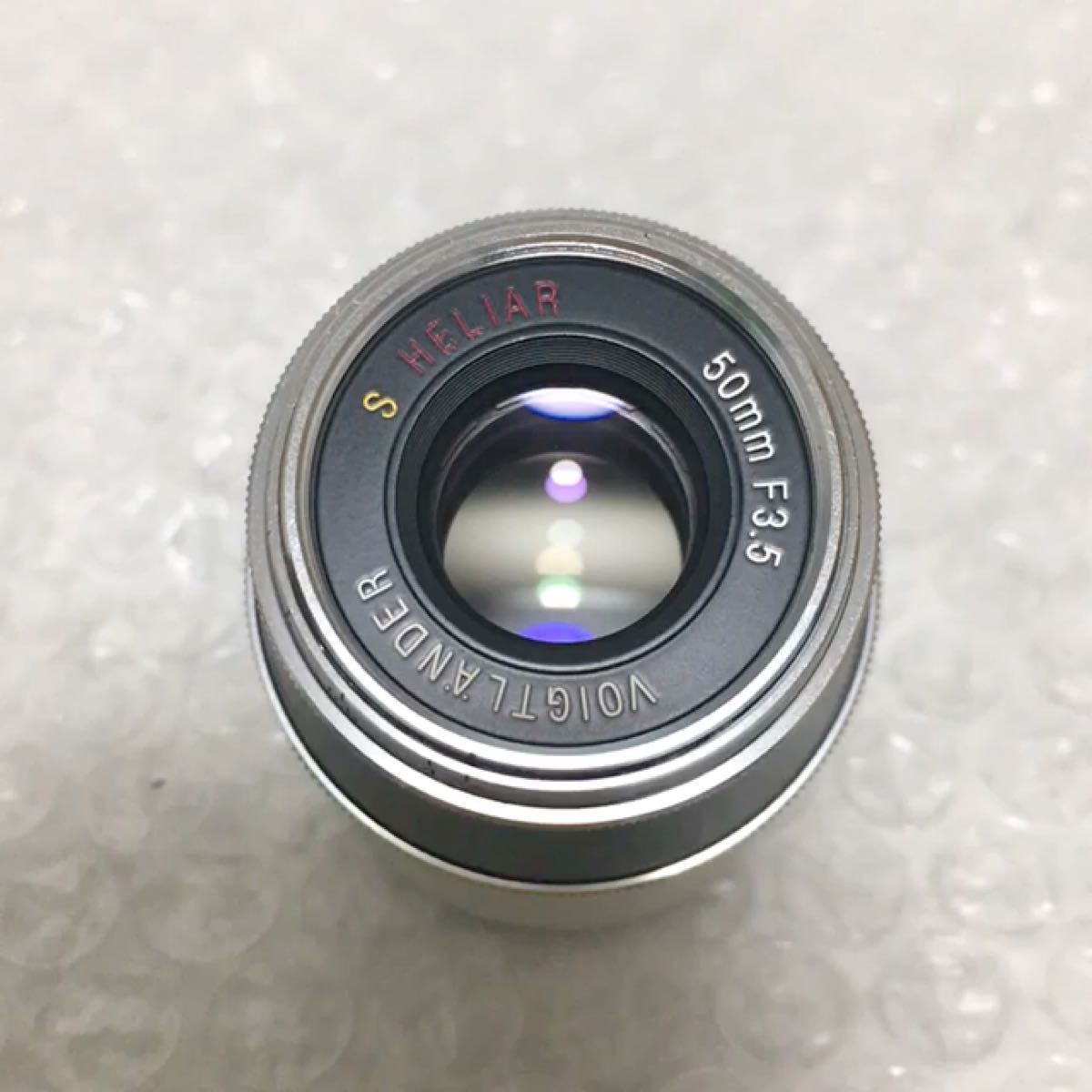 コシナ Voigtlander S Heliar 50mm F3.5 /Nikon S mount ※最後の写真は