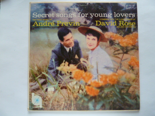 ◎ムード ■アンドレ・プレヴィン/ANDRE PREVIN、デヴィッド・ローズ/DAVID ROSE■SECRET SONGS FOR YOUNG LOVERS (M)_画像1