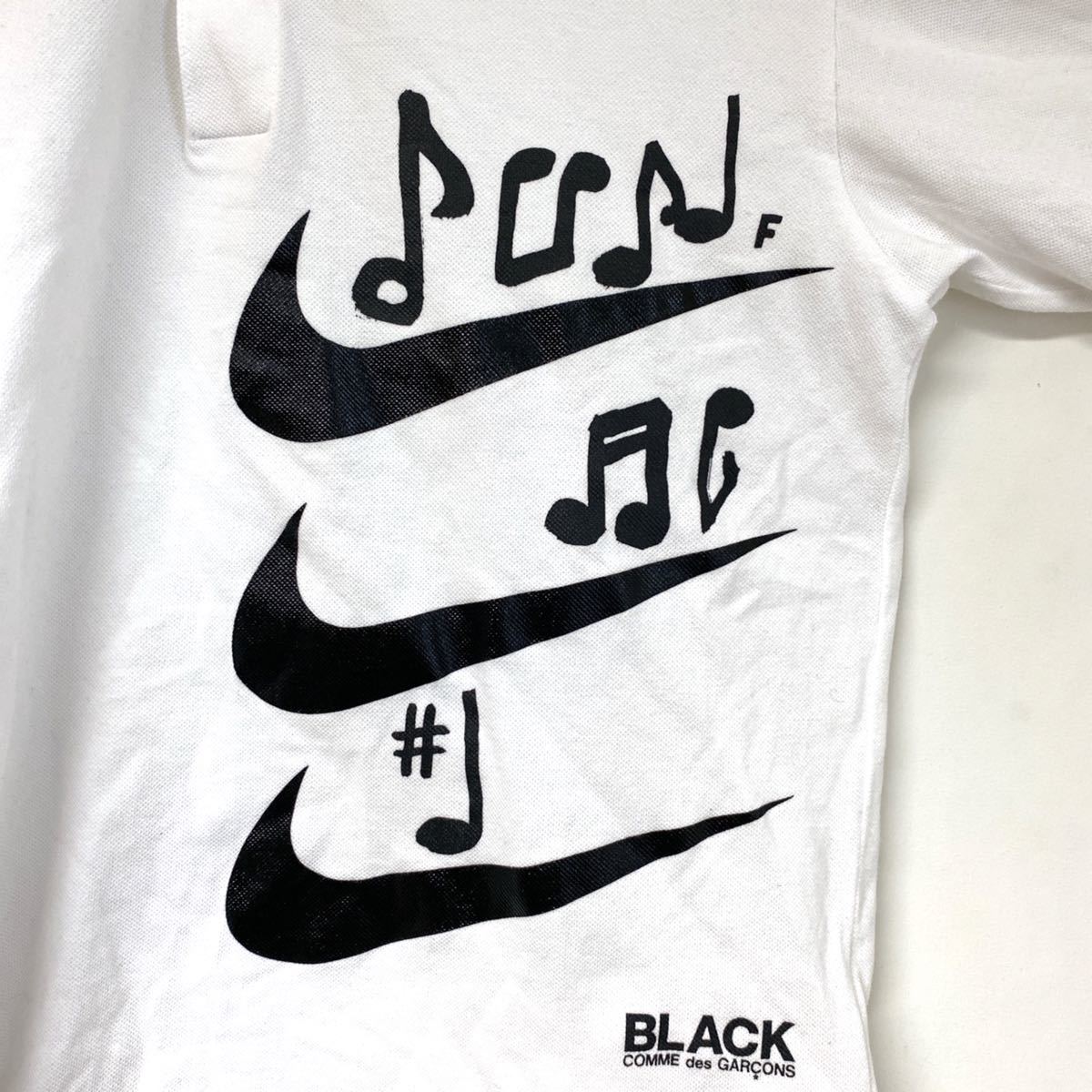 【BLACK COMME des GARCONS × NIKE】 ポロシャツ
