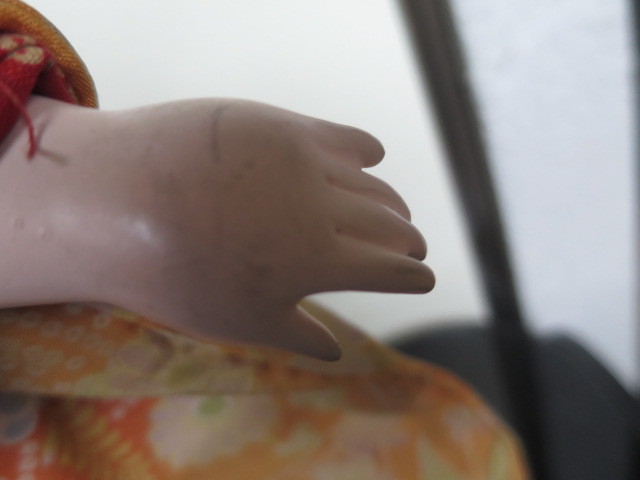 ：【人形館】「市松人形11-3F160」衣装人形・市松人形.雛人形・木目込み人形〝衣〟_画像8