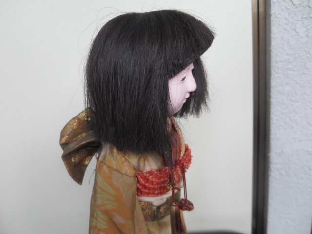 ：【人形館】「市松人形11-3F160」衣装人形・市松人形.雛人形・木目込み人形〝衣〟_画像9