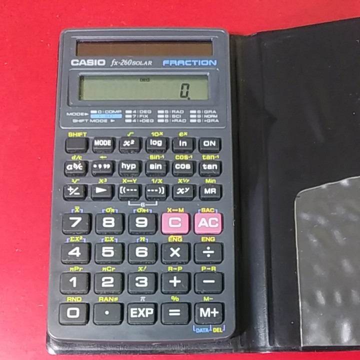 CASIO 関数電卓 fx260 SOLAR　