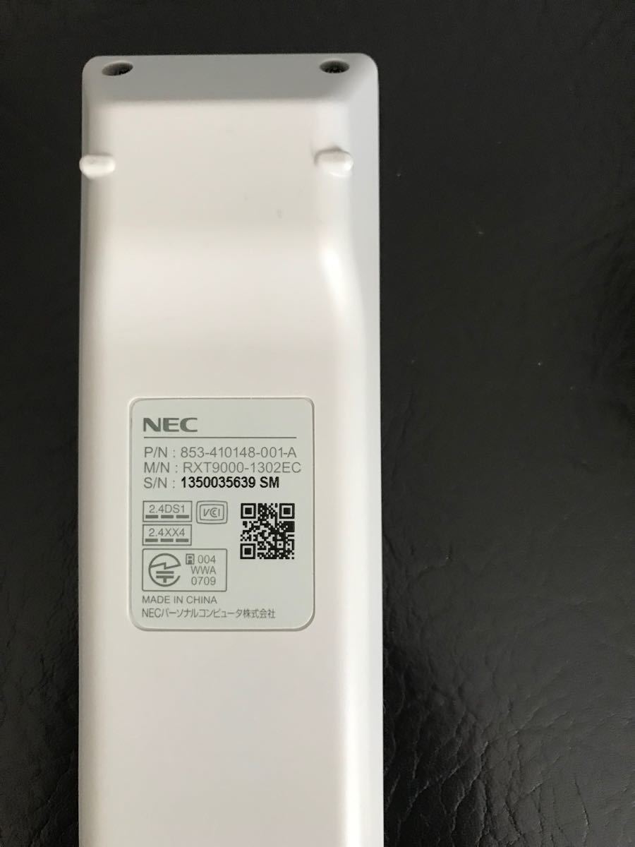 値下げ！　NEC パソコン　lavie用の赤外線リモコン