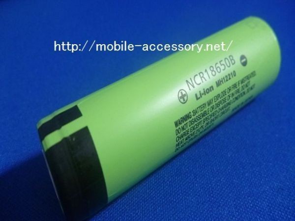 C,18650型　リチウム充電池　1本　松下　Panasonic NCR18650B 3400mAh_画像1