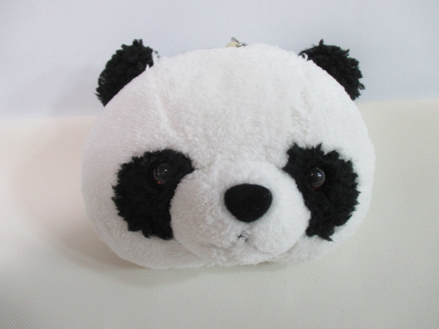 TAKENOKO Panda soft toy name . inserting holder 