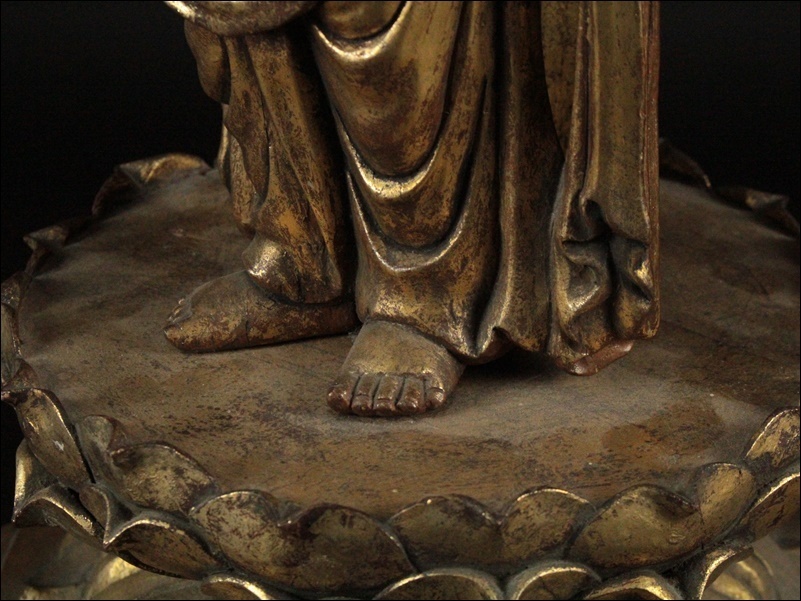 売れ筋】 木彫仏像 江戸時代中期から後期頃 骨董品 - 工芸品 - www ...