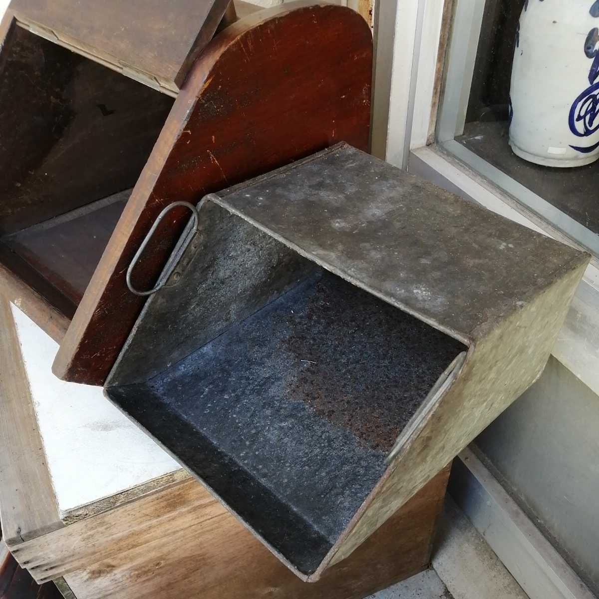 ヤフオク! - コールボックス 炭入 イギリス 暖炉 アンティーク オブジ...