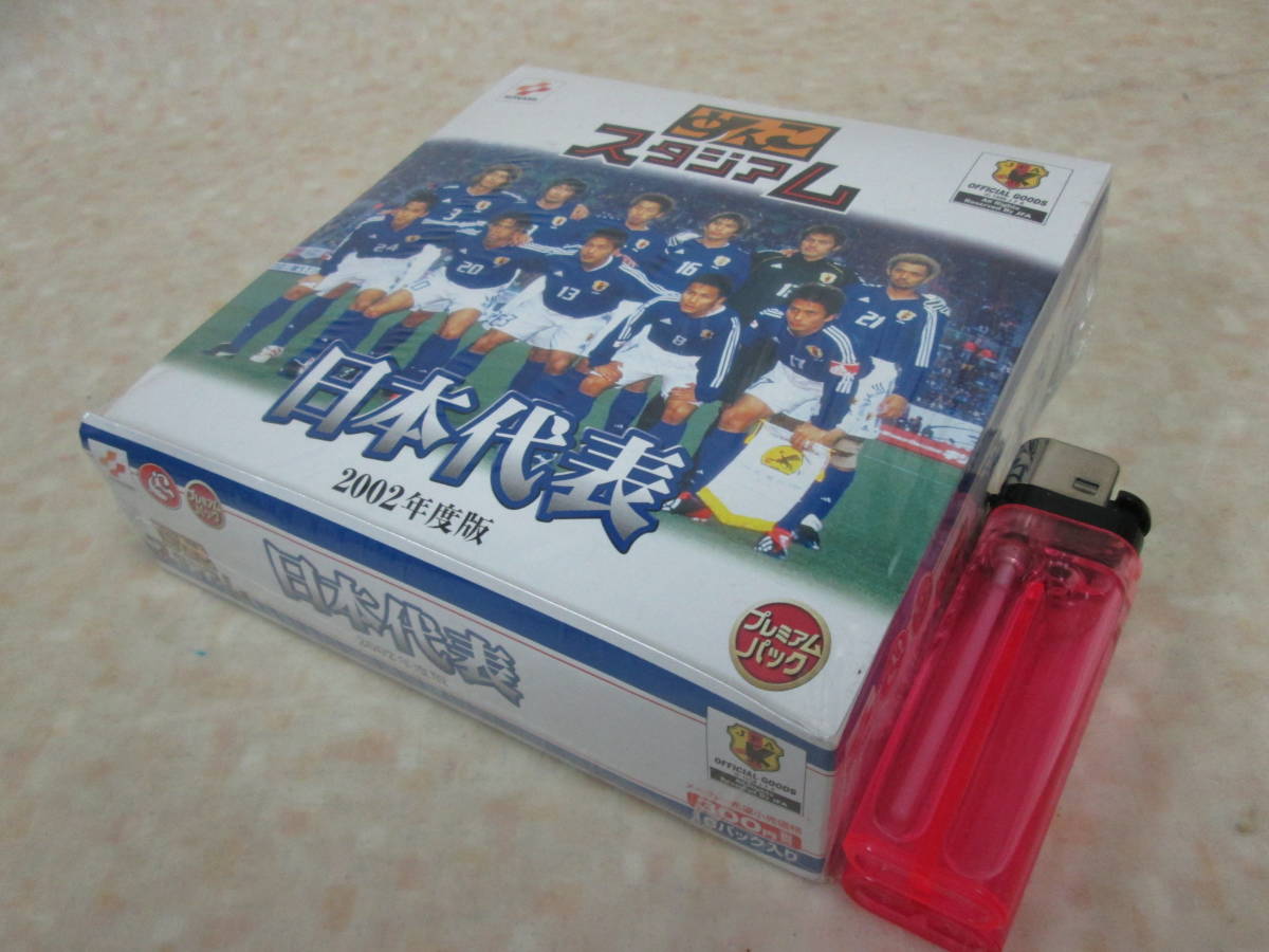 コナミ めんこスタジアム プレミアムパック JFA 日本代表2002年度版 1BOX-