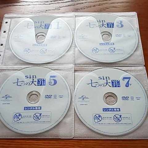 sin七つの大罪 DVD全巻セット
