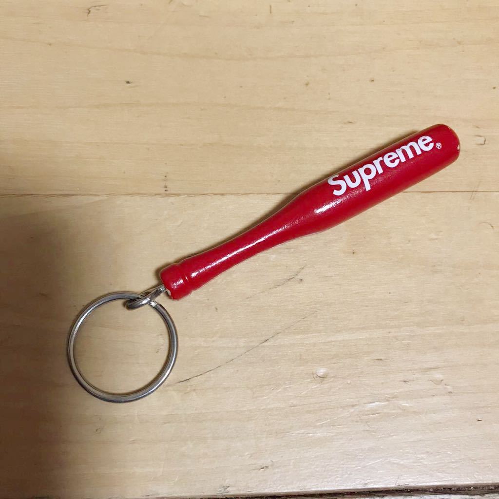 Supreme 11SS Slugger Keychain Red シュプリーム スラッガー バット キーホルダー キーチェーン 赤