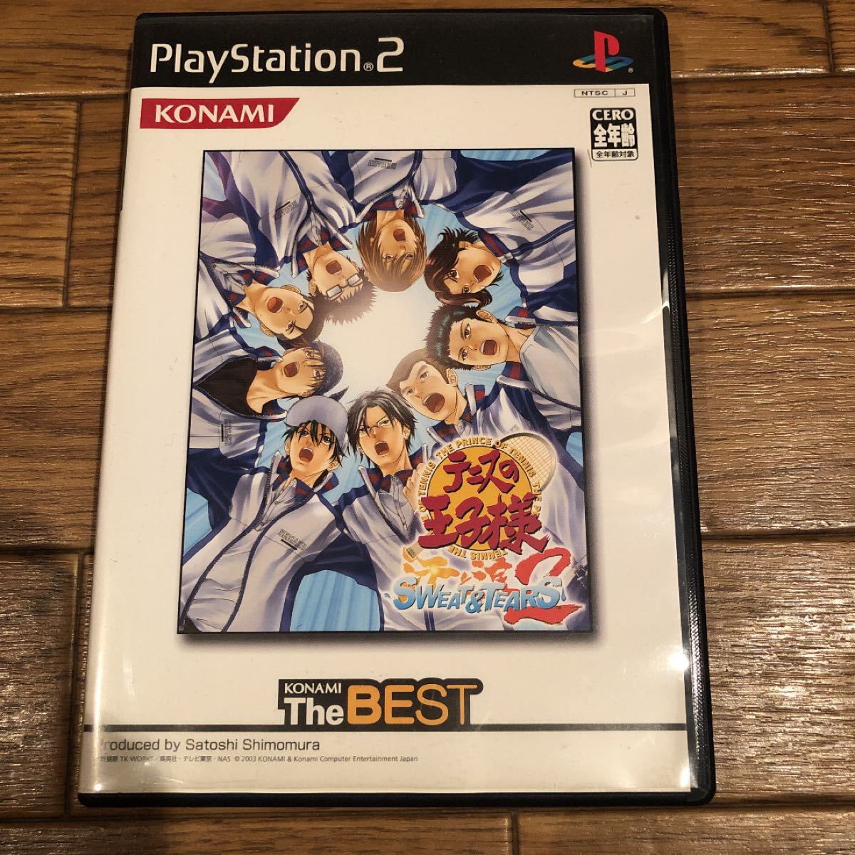 PS2 テニスの王子様　sweat&tearsスウェットアンドティアーズ ソフト PS2テニスの王子様 SWEAT＆TEARS2 