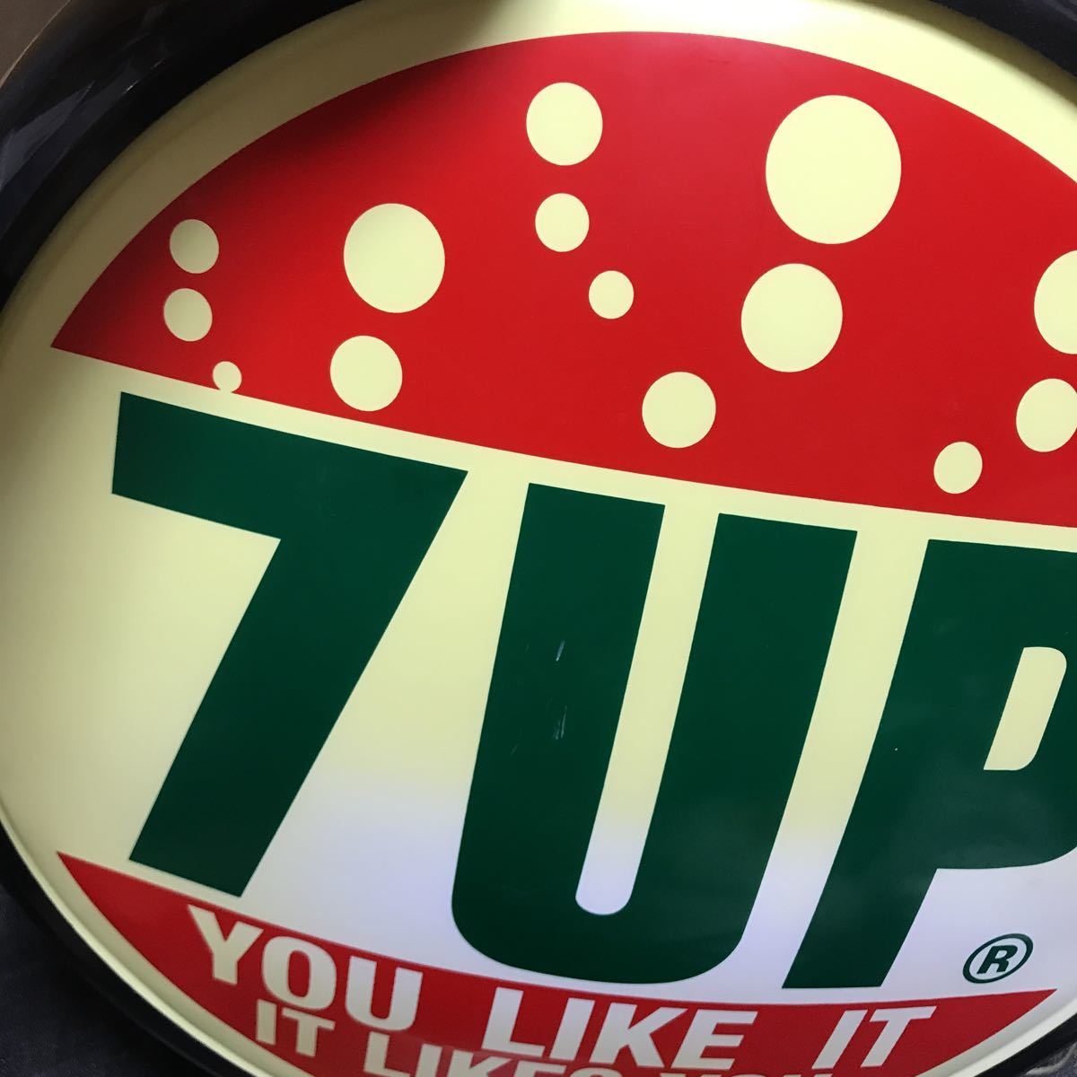 お買い得 7up看板とても古い物ですかっこいいです PUIby-m42227628248