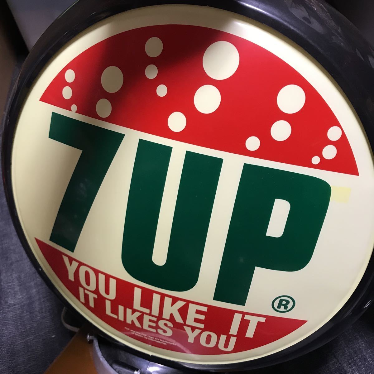 チール ヤフオク! セブンアップ/7UP ガスランプ(40cm )ガス