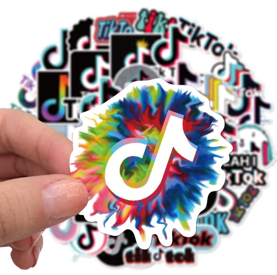 Paypayフリマ Tz06 Tiktok ティックトック 防水ステッカー50枚セット Paypayフリマ Tz06 Tiktok ティックトック 防水ステッカー50枚セット