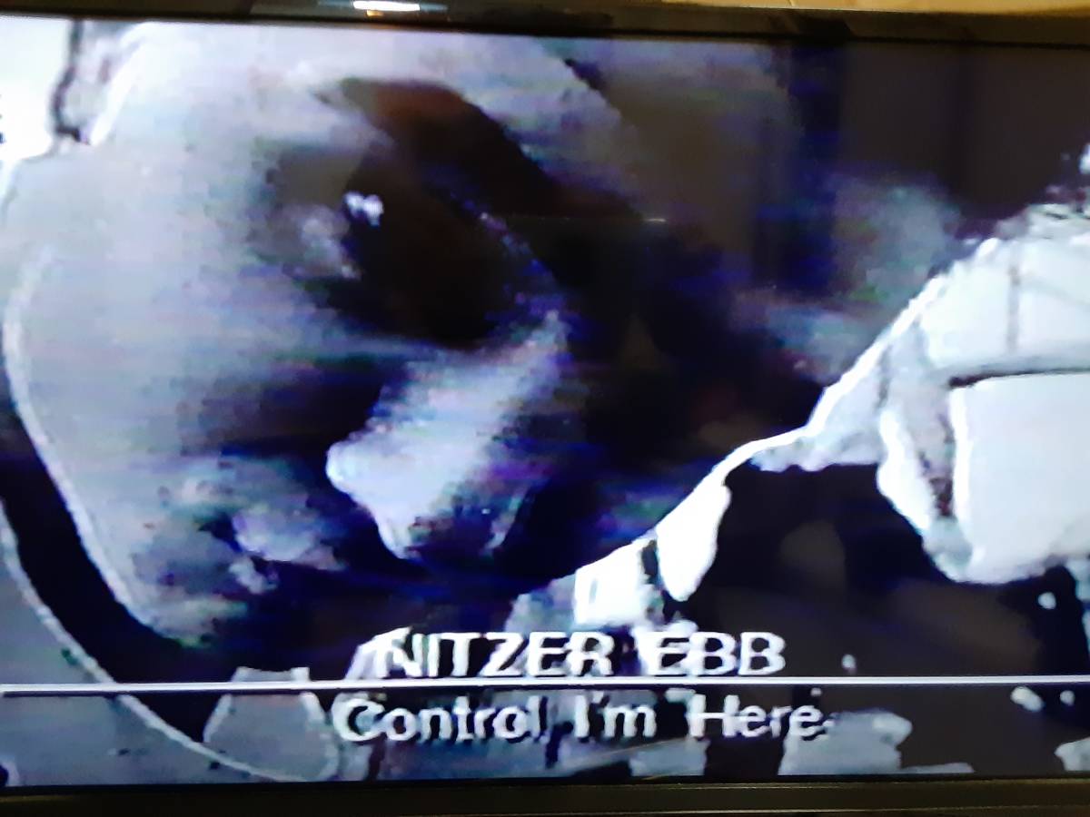 【激レア】NitzerEbb　ニッツァーエブ　PVとインタビュー集　VHSビデオ　_画像8