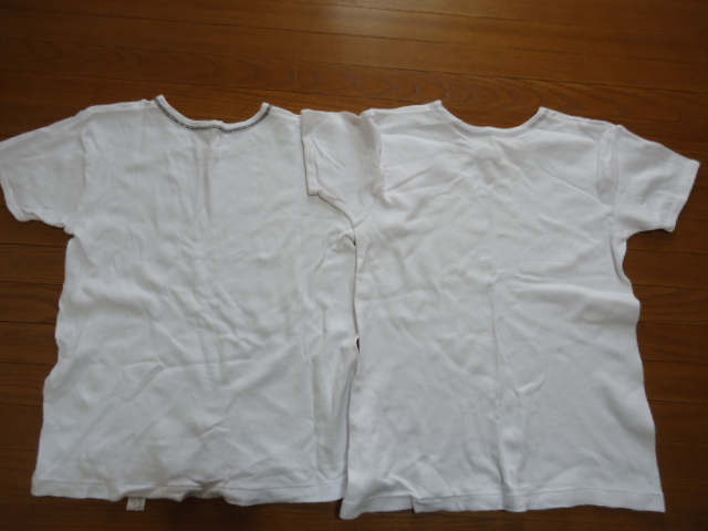 ★半袖インナーシャツ2枚組★150★白_画像4