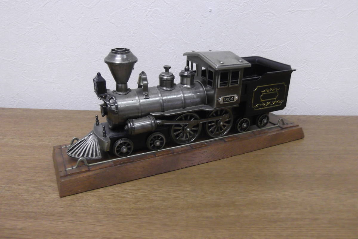 ヤフオク! - 【10577】蒸気機関車 ガスライター ライター 卓上 レ...