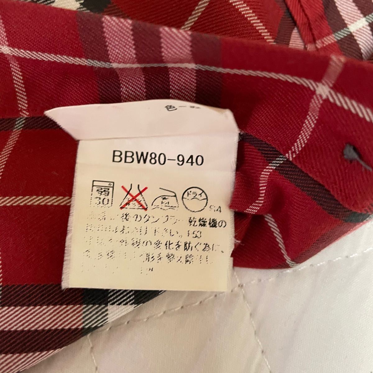 BURBERRY バーバリー 赤チェック 長袖シャツ ノバチェック BURBERRY バーバリー 赤チェック 長袖シャツ ノバチェック