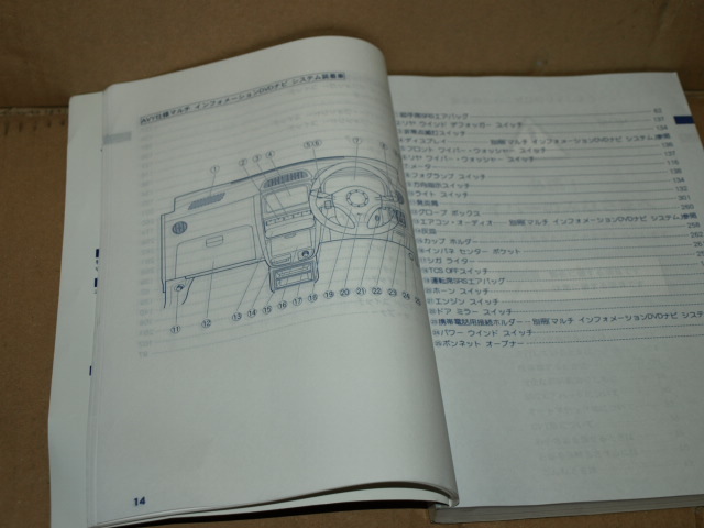 ☆ TA-L250S ミラ L250S L260S 純正 ミラ ミラAVY 車両取り扱い説明書 取り説 取説 オーナーズマニュアル ☆210210_画像10