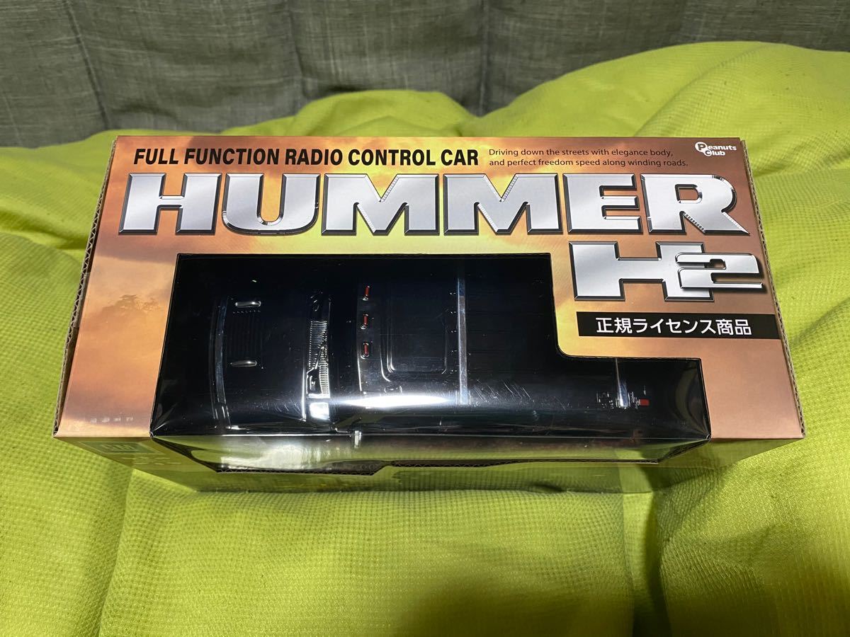 【未開封】正規ライセンス品 ハマー H2 ラジコン HUMMER 黒色 