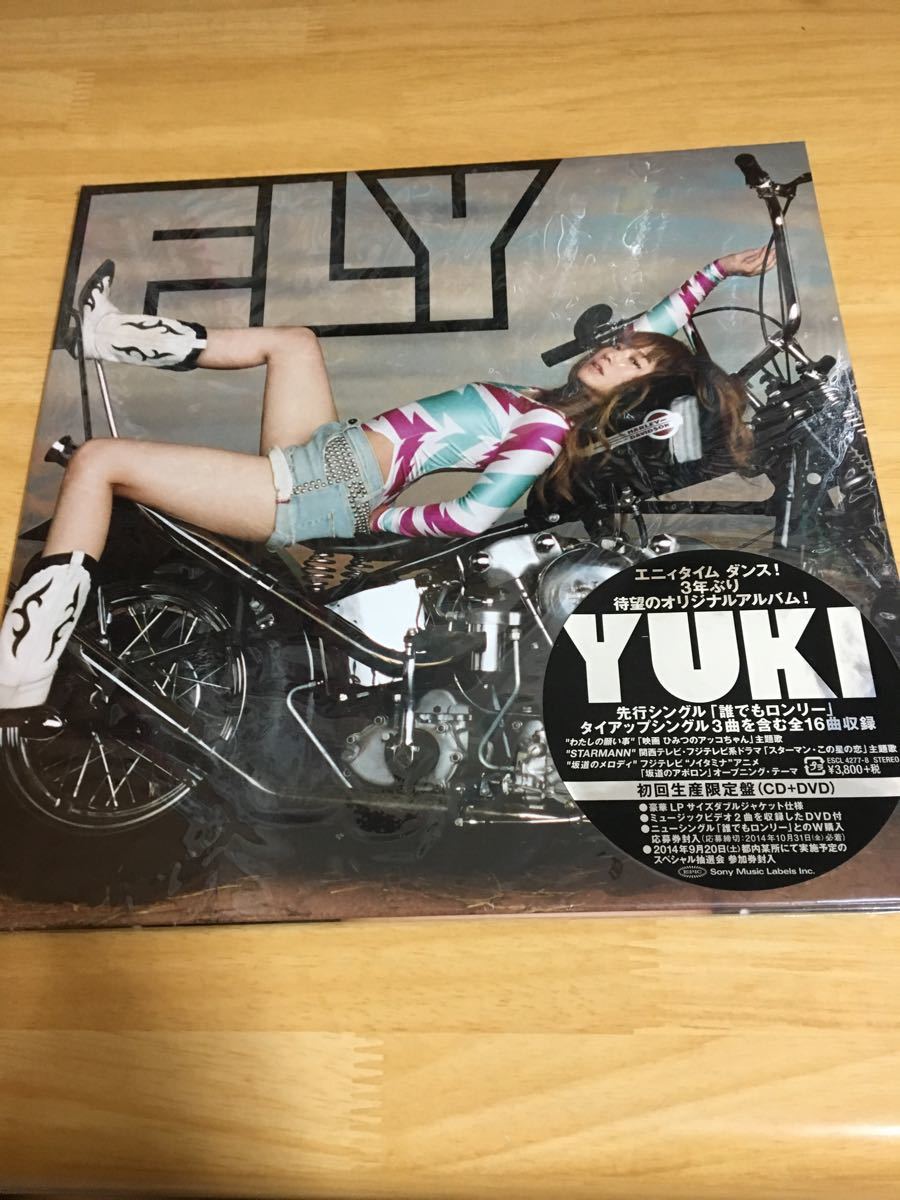 YUKI FLY CD+DVD LP　初回版